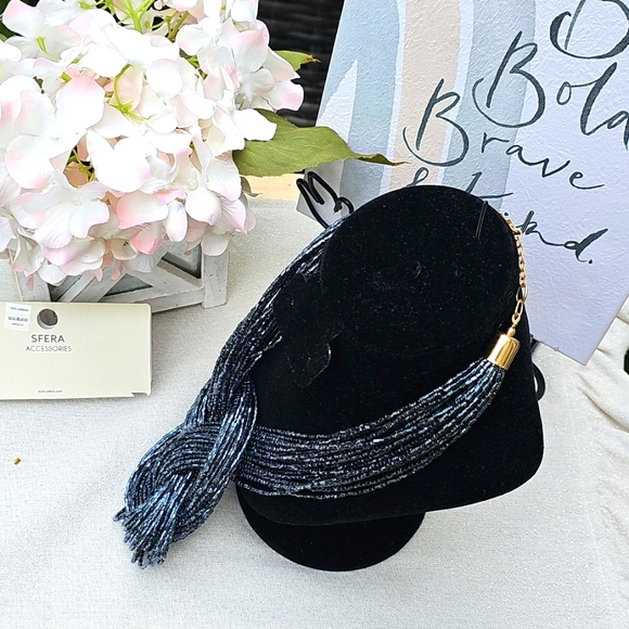 Necklace Bohemian Blue Beaded Necklace Elegant Wear Resortwear Business Casual - Picture 3 of 11